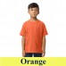 Gildan Softstyle Midweight Youth  gyerek póló orange